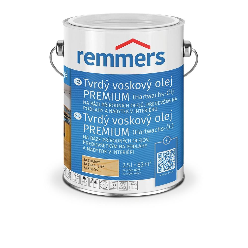 Remmers tvrdý voskový olej PREMIUM 0,375 l