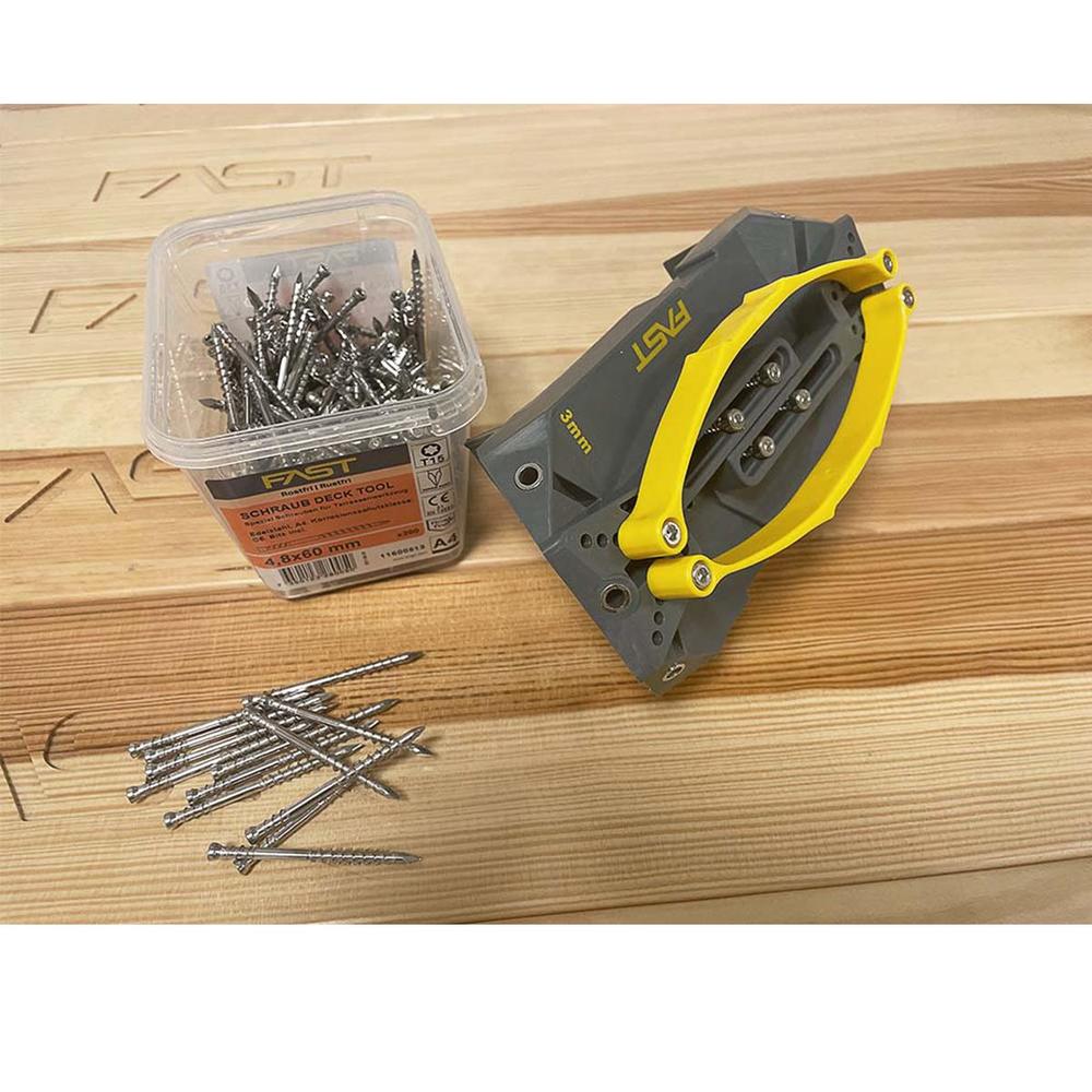 Fast Deck tool - nástroj pro neviditelné kotvení teras