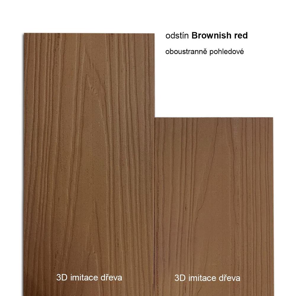 WPC zakončovací lišta 12 x 150 mm 4 m