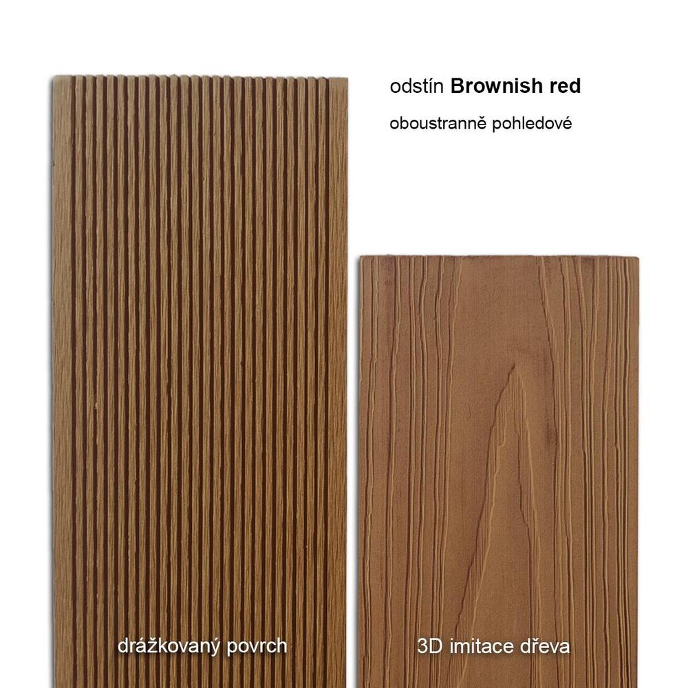 WPC terasa 20 x 140 mm 2,9 m