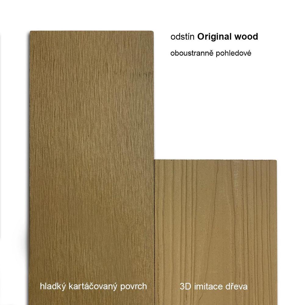 WPC plotovka 12 x 150 mm 0,8 m