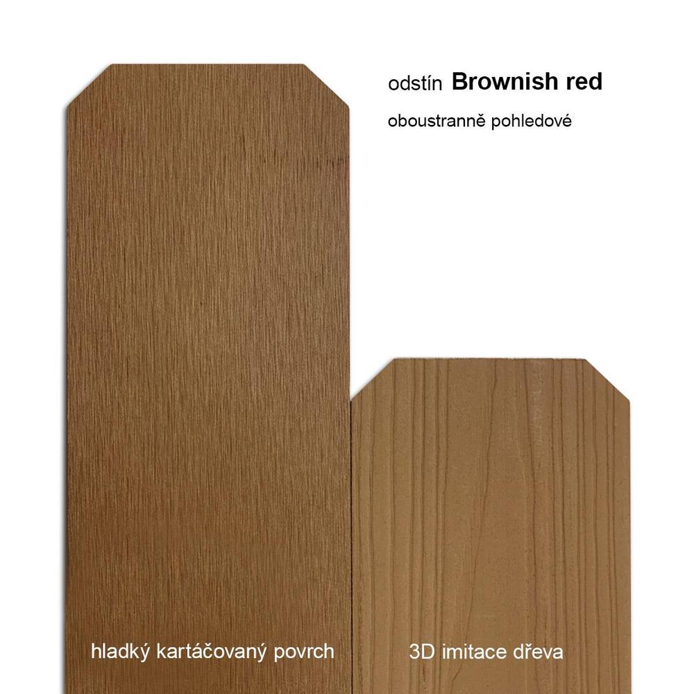 WPC plotovka 12 x 150 mm tříhranná hlava 1 m