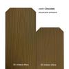 WPC plotovka 13 x 90 mm tříhranná hlava 1 m