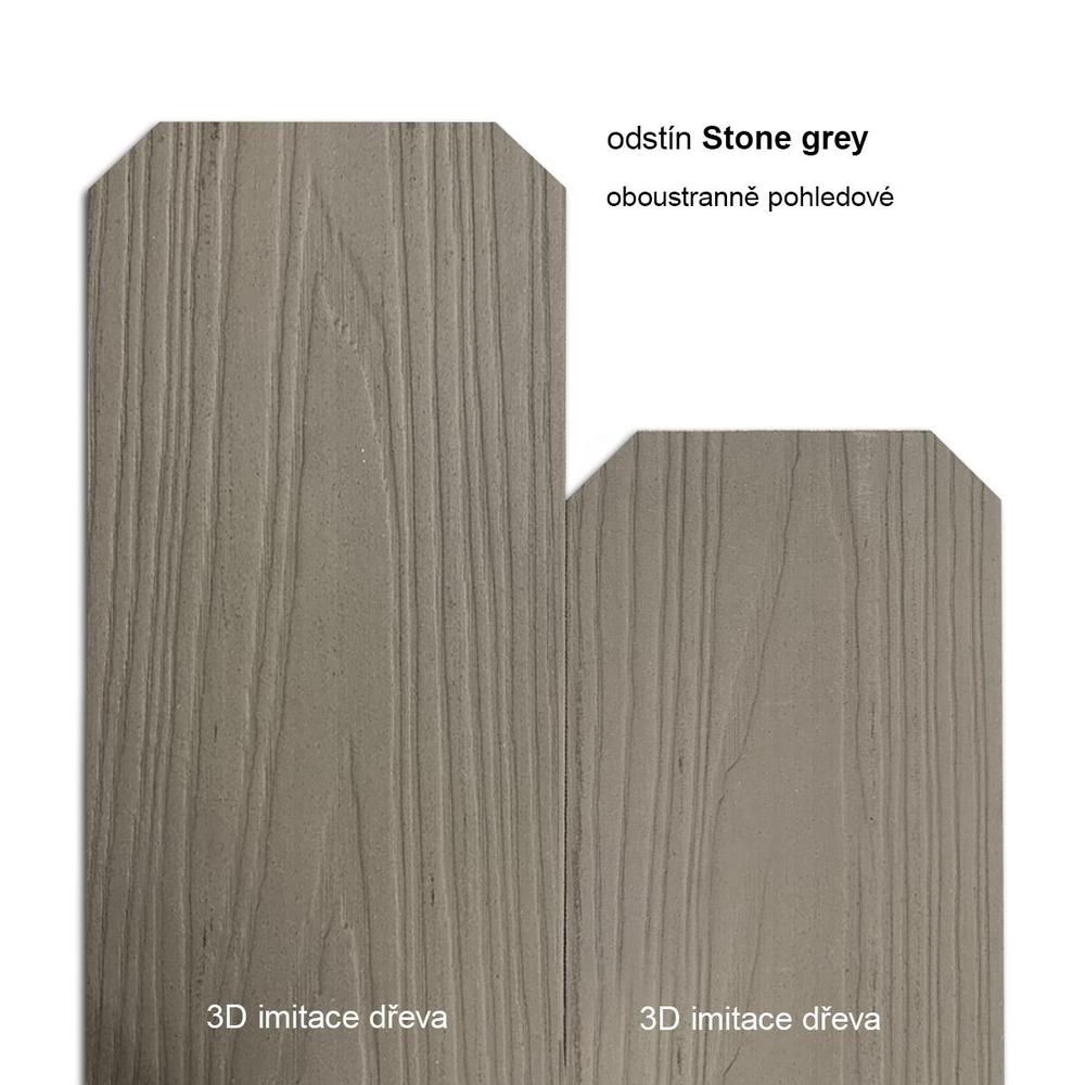 WPC plotovka 13 x 90 mm tříhranná hlava 2,5 m