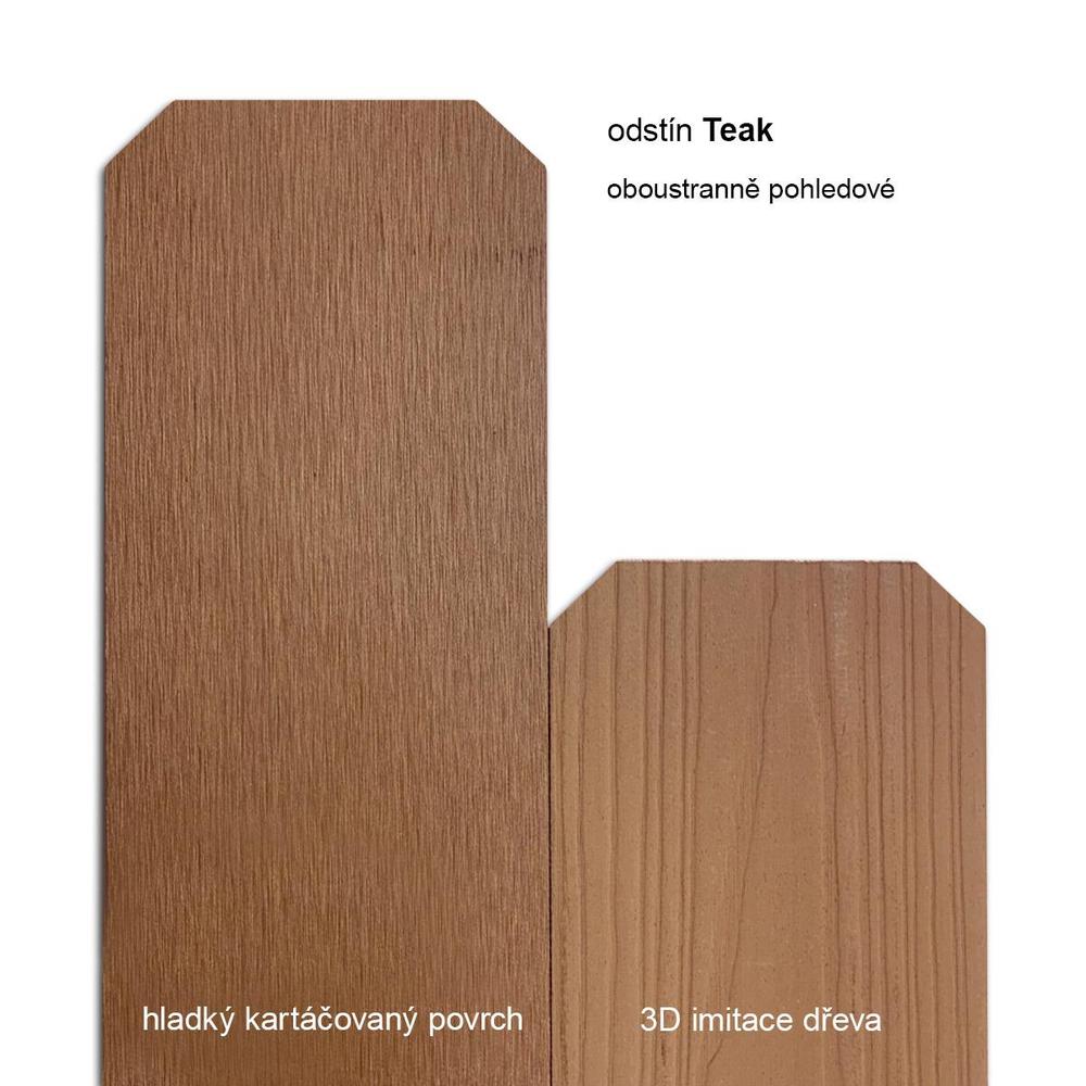 WPC plotovka 12 x 150 mm tříhranná hlava 0,8 m