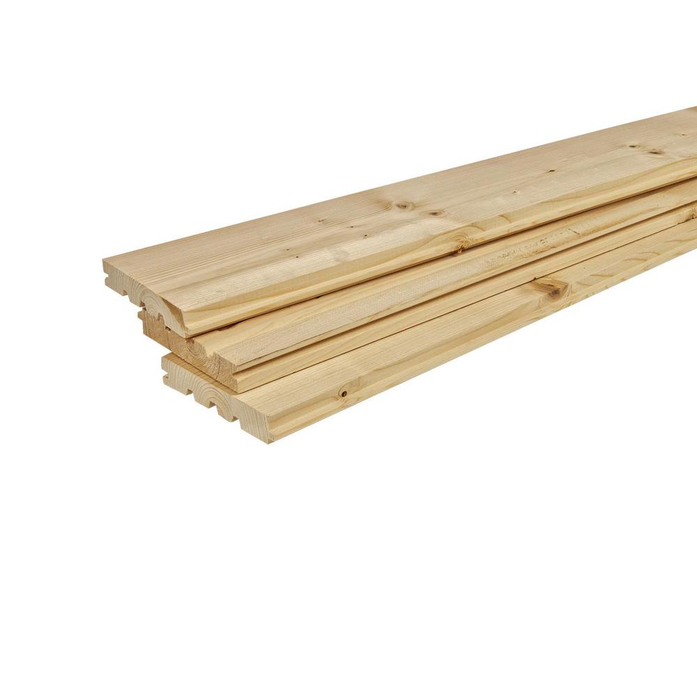 Smrková podlahová palubka 24 x 146 mm 4 m AB